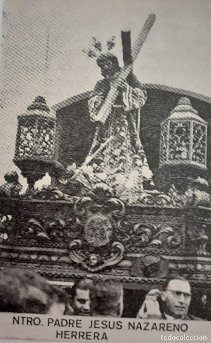 Coleccionismo: SEMANA SANTA HERRERA, 1970, NTRO PADRE JES&Uacute;S NAZARENO, RETAL PUBLICACION, 6X10 CM. APROX.