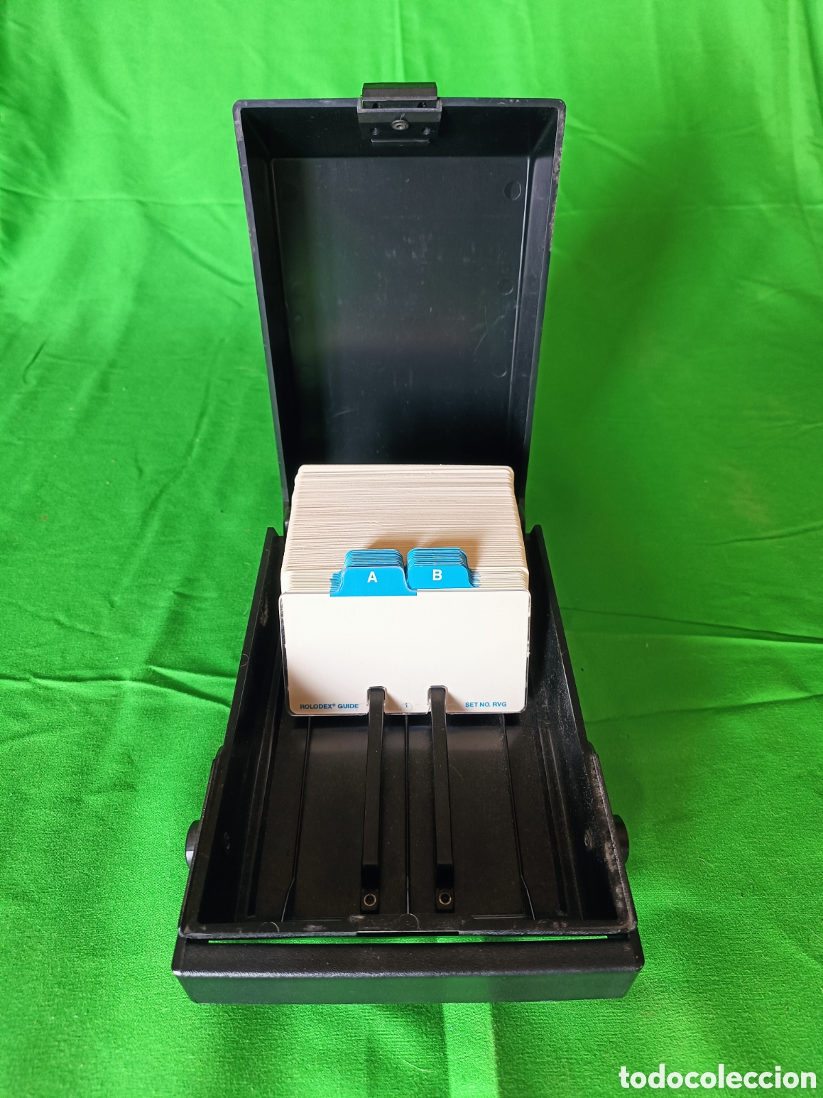 Coleccionismo: Rolodex portable set + punch - Foto 5