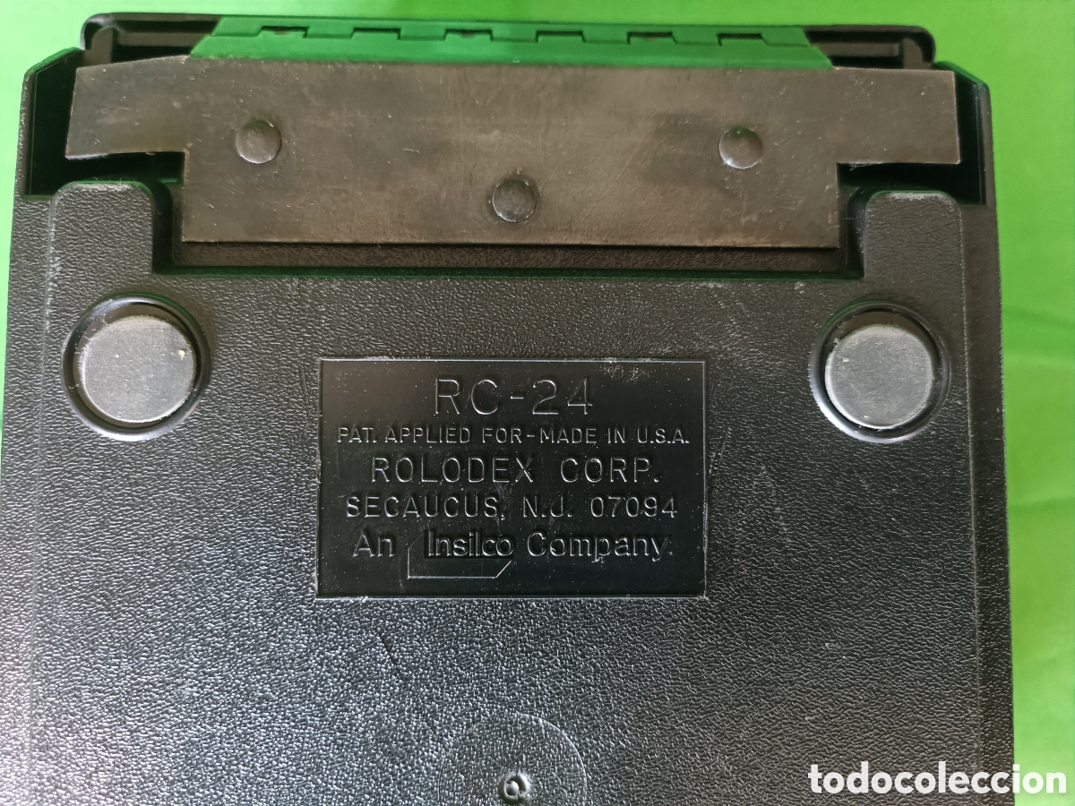 Coleccionismo: Rolodex portable set + punch - Foto 9
