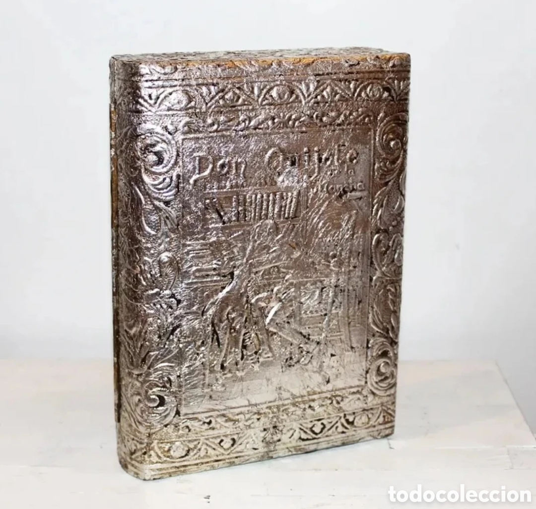 Coleccionismo: Rara caja para puros de Don Quijote