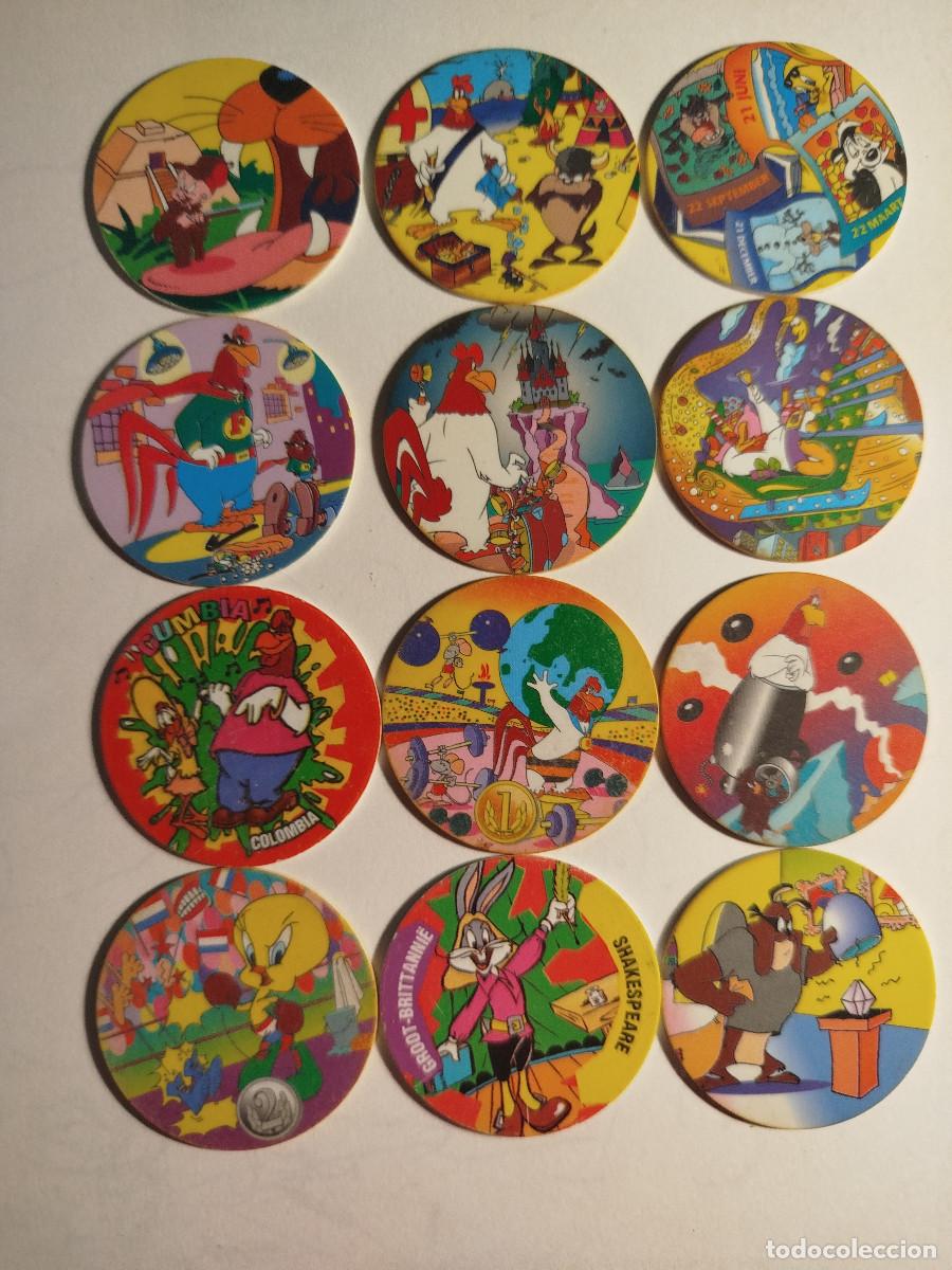 Coleccionismo: Lote tazos de Looney Toons