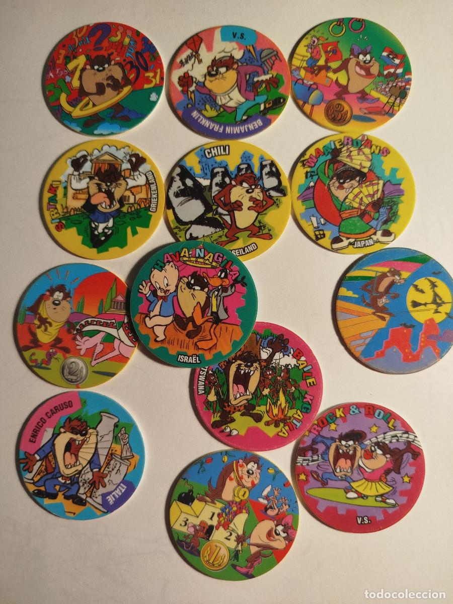 Coleccionismo: Lote tazos de Looney Toons
