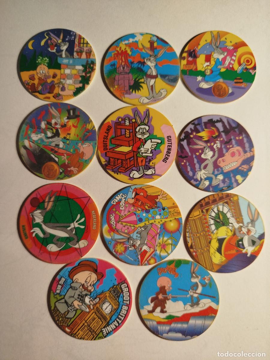 Coleccionismo: Lote tazos de Looney Toons