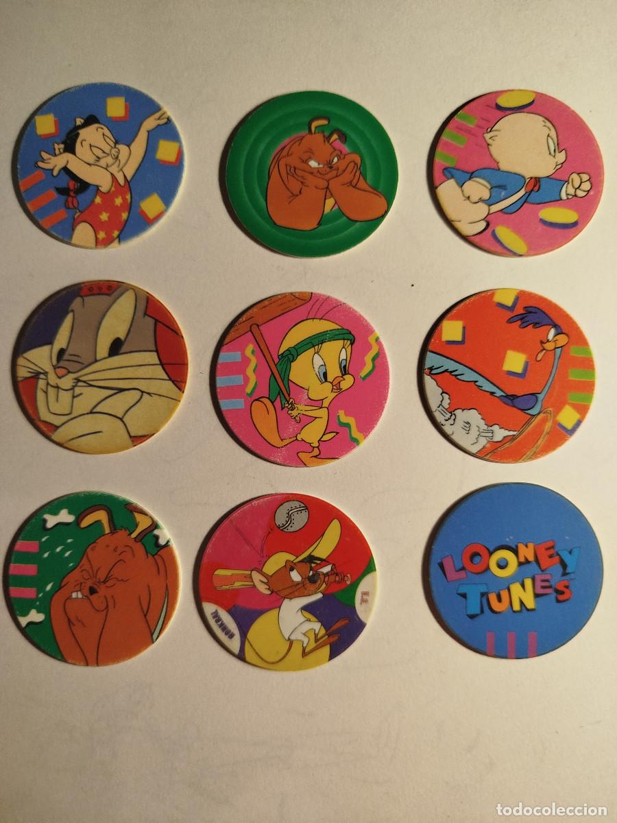 Coleccionismo: Lote tazos de Looney Toons