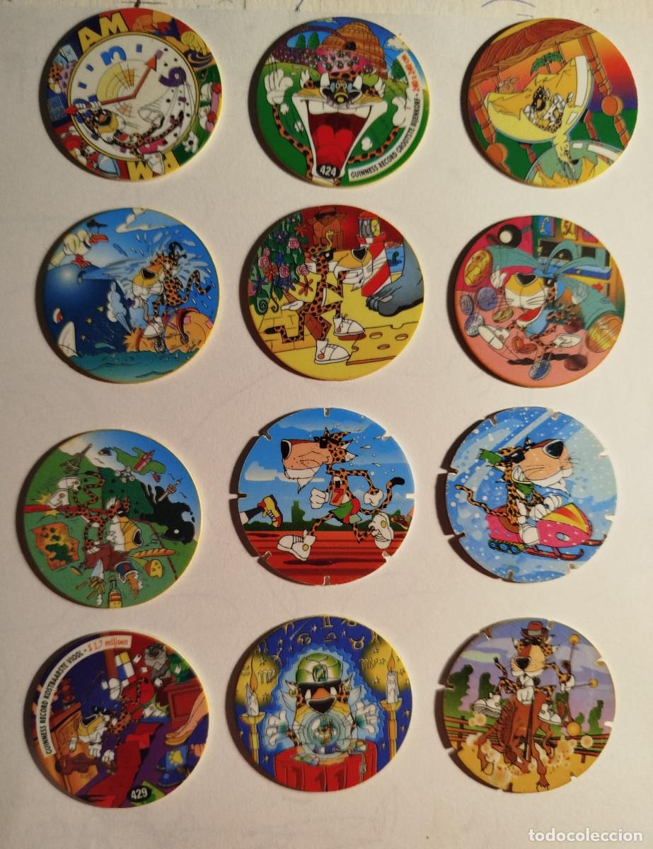 Coleccionismo: Lote tazos de Chester