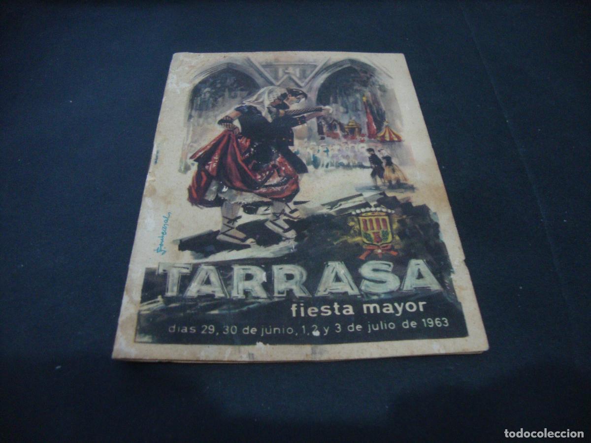 Coleccionismo: PROGRAMA FIESTA MAYOR TARRASA 1963 - Foto 1