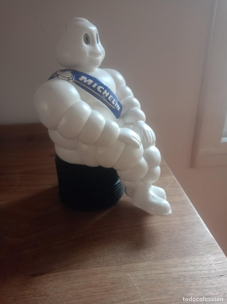 Coleccionismo: ANTIGUO MU&Ntilde;ECO BIBENDUM SENTADO SOBRE NEUM&Aacute;TICOS MICHELIN. IMPECABLE. - Foto 2