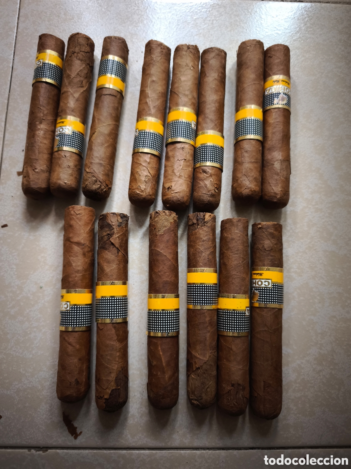 Coleccionismo: Lote de cigarros Cojiba