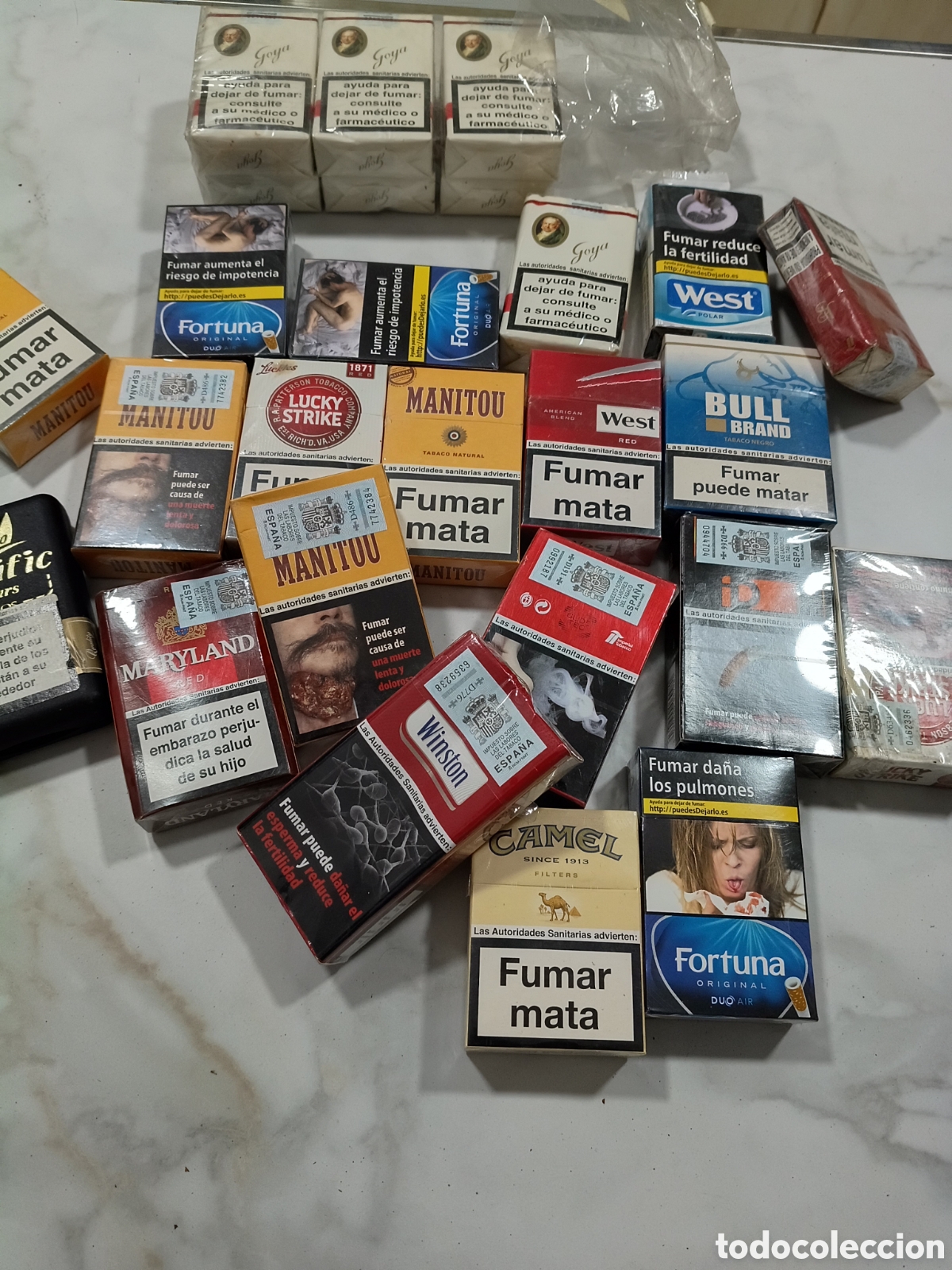 Coleccionismo: Cajetillas tabaco antiguos - Foto 2
