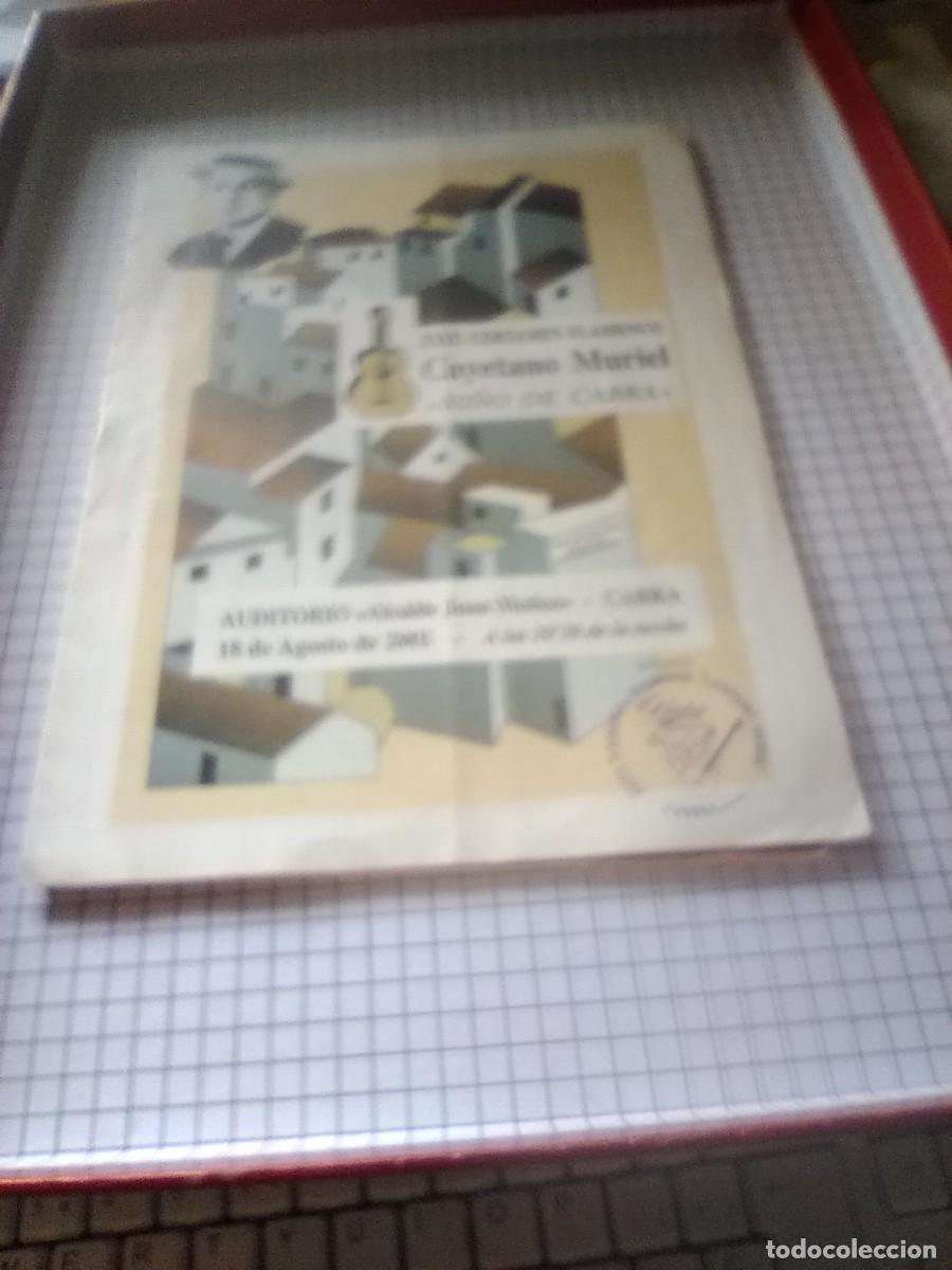 Coleccionismo: XXXIX CERTAMEN FLAMENCO CAYETANO MURIEL NI&Ntilde;O DE CABRA 2001