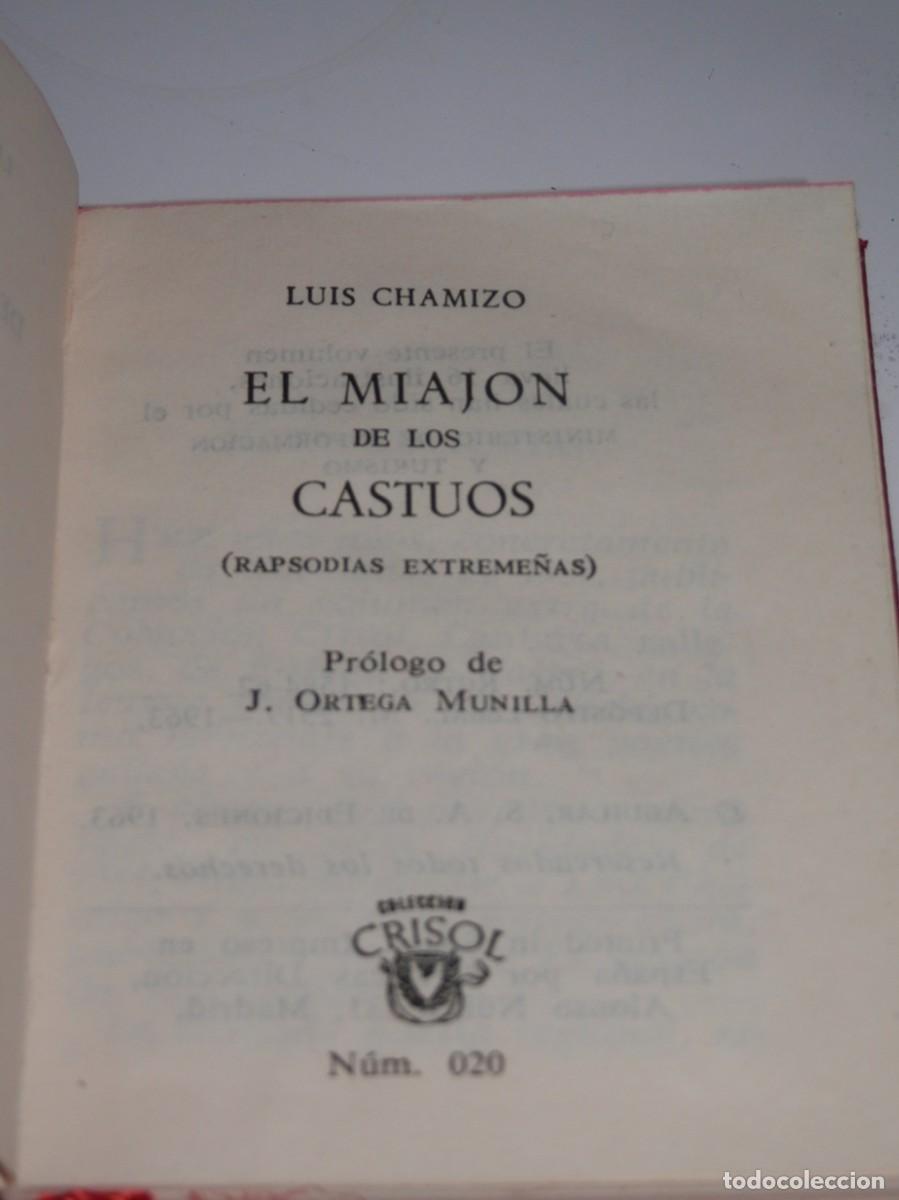 Coleccionismo: MINI LIBRO EL MIAJON DE LOS CAST&Uacute;OS - Foto 3