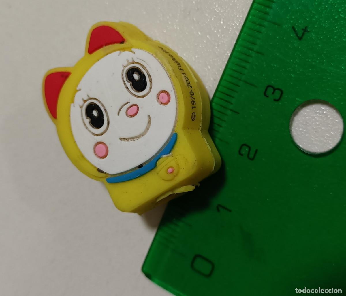 Coleccionismo: goma topper 2d dorami doraemon de huevo sorpresa mercadona hacendado gadget mini amarillo