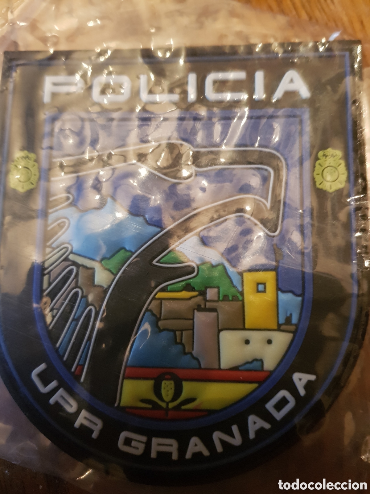 Coleccionismo: PARCHE POLIC&Iacute;A NACIONAL UPR GRANADA CON VELCRO