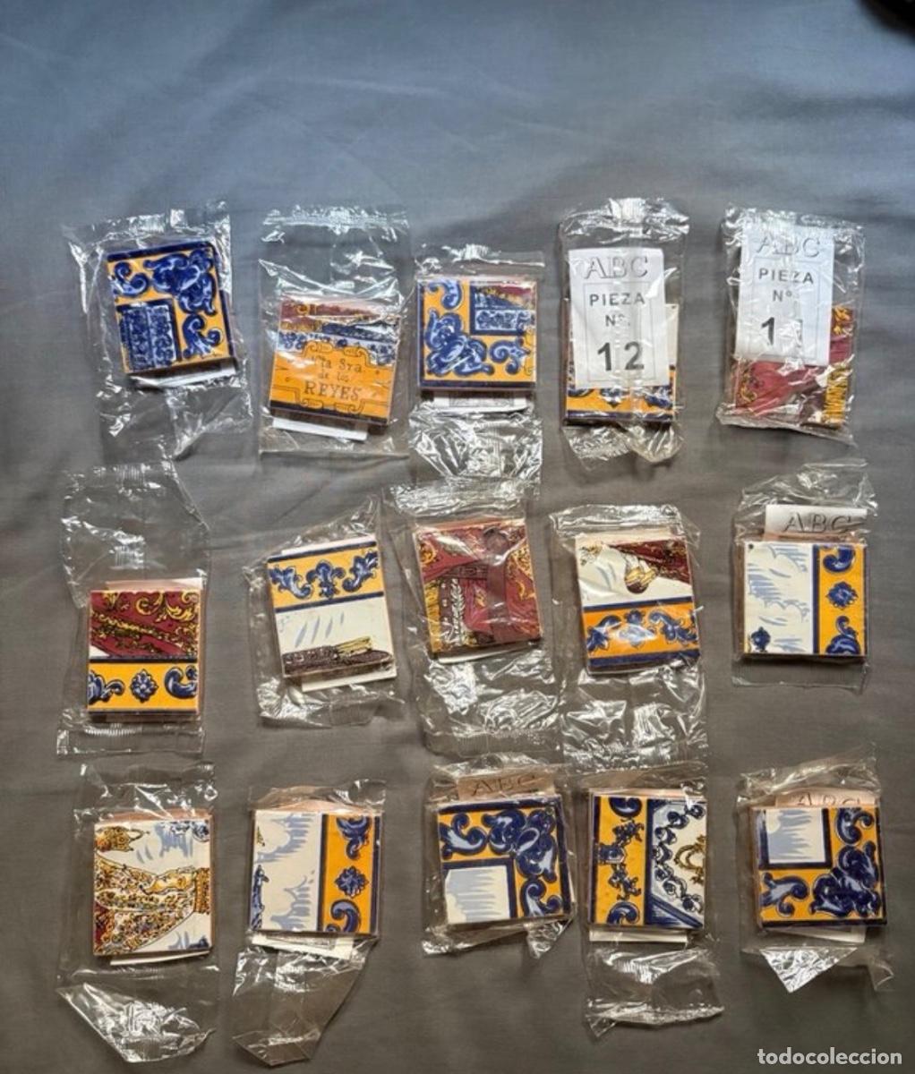 Coleccionismo: Puzzle cer&aacute;mico ABC Virgen del Roc&iacute;o