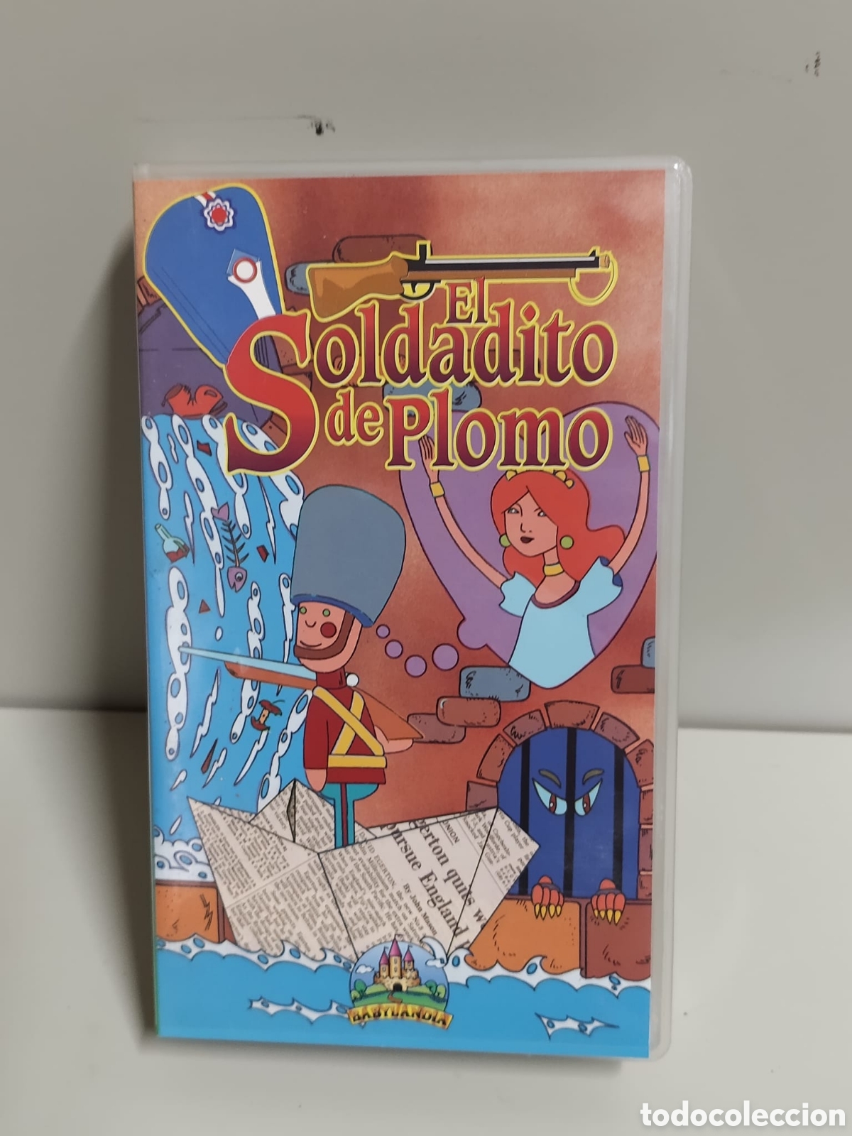 Coleccionismo: Pel&iacute;cula de VHS, el soldadito de plomo. Babylandia