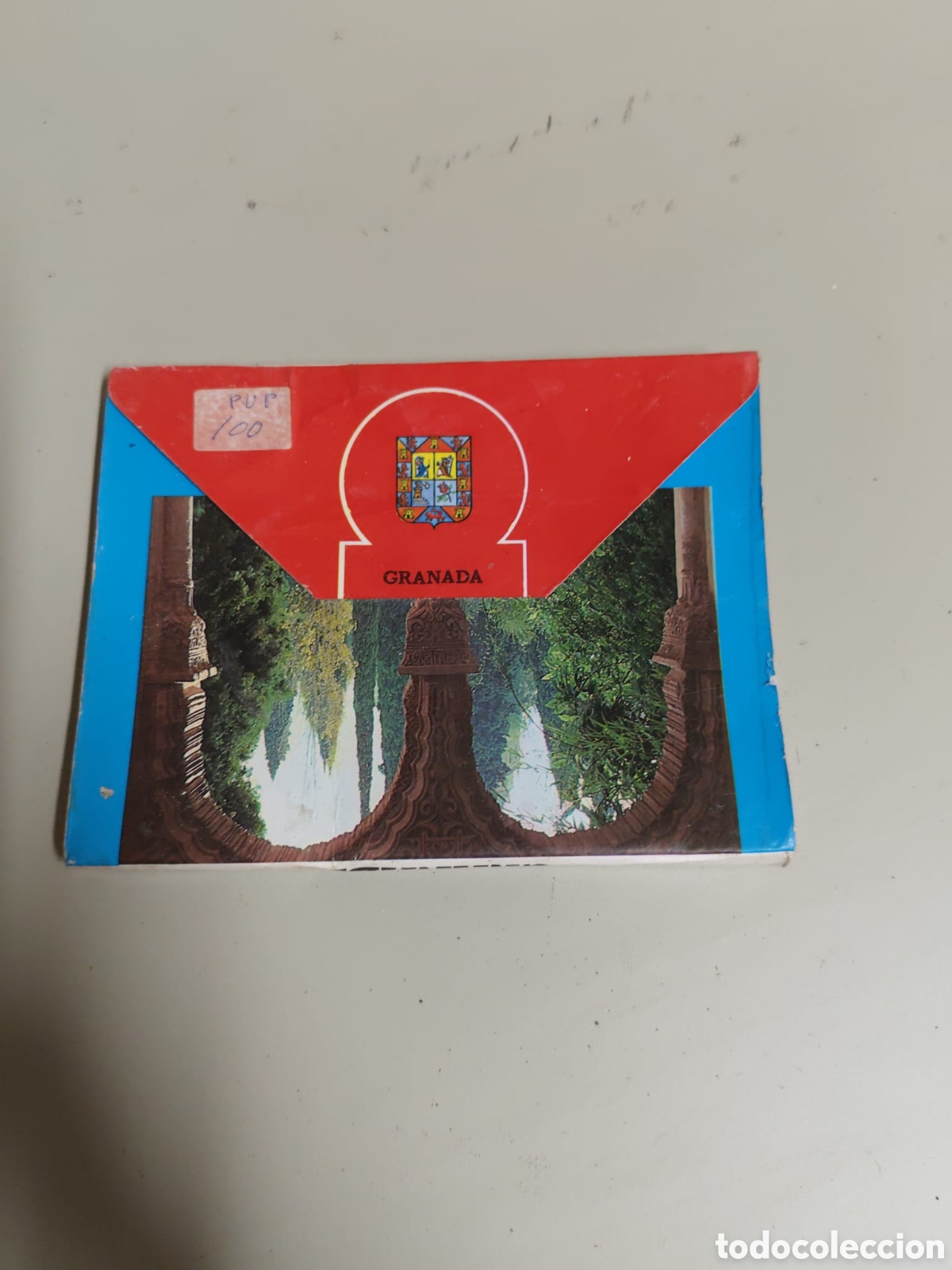 Coleccionismo: Dos sobres postales de Granada, souvenir de los a&ntilde;os 80-90.