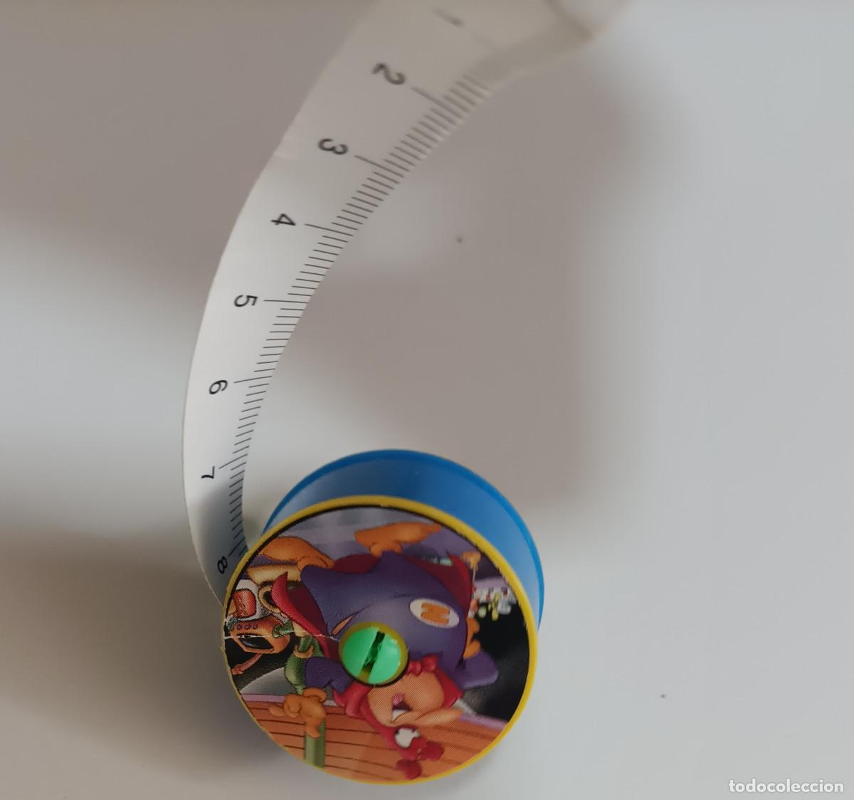Coleccionismo: cinta metrica promocional metro miniatura artoon 2003 pandora THE MAGIC BIRDS plato