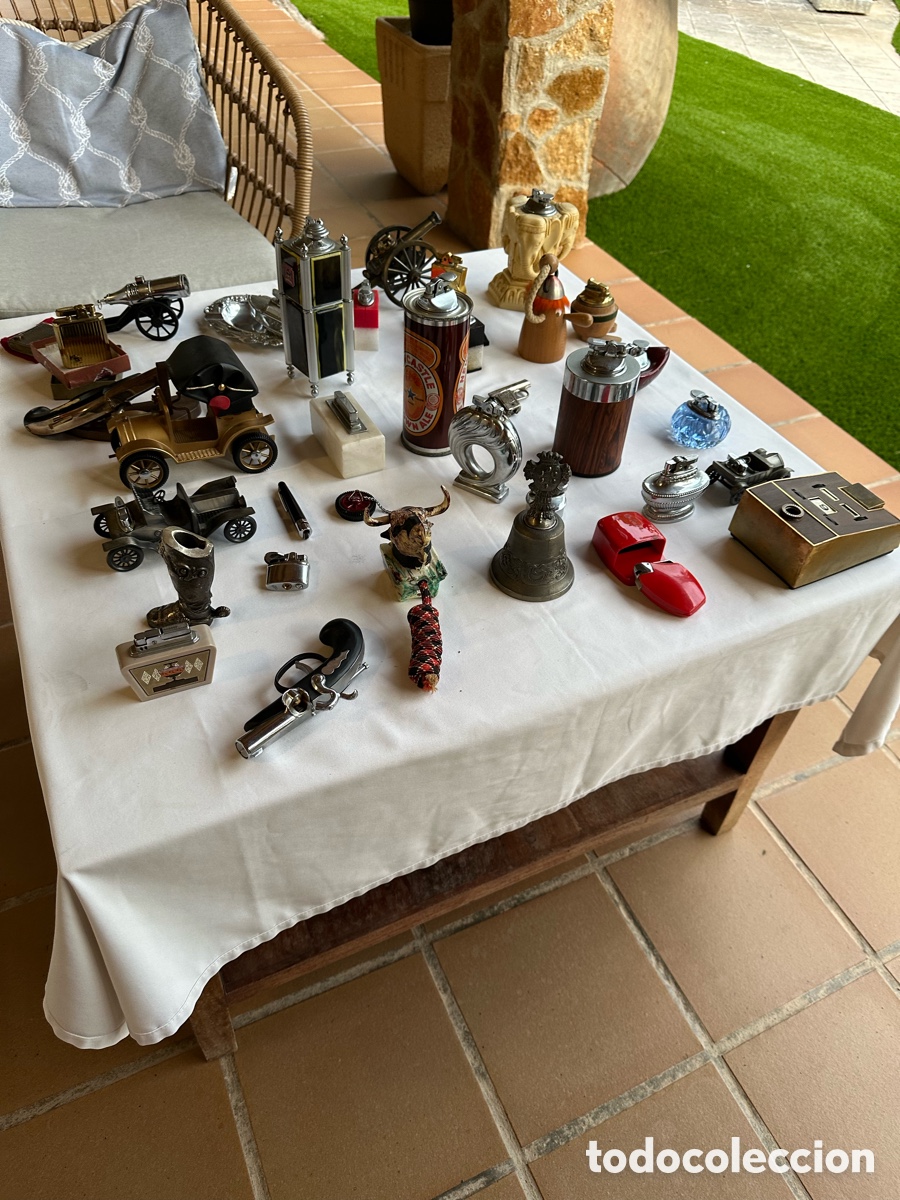 Coleccionismo: Colecci&oacute;n mecheros antiguos. - Foto 12