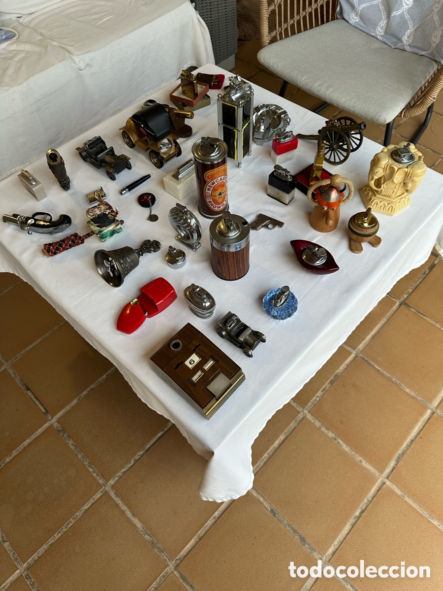 Coleccionismo: Colecci&oacute;n mecheros antiguos. - Foto 13