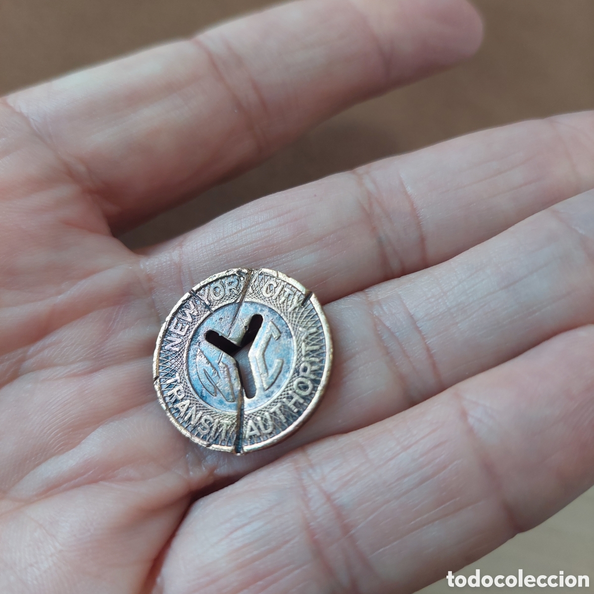 Coleccionismo: Token Metro New York. - Foto 3