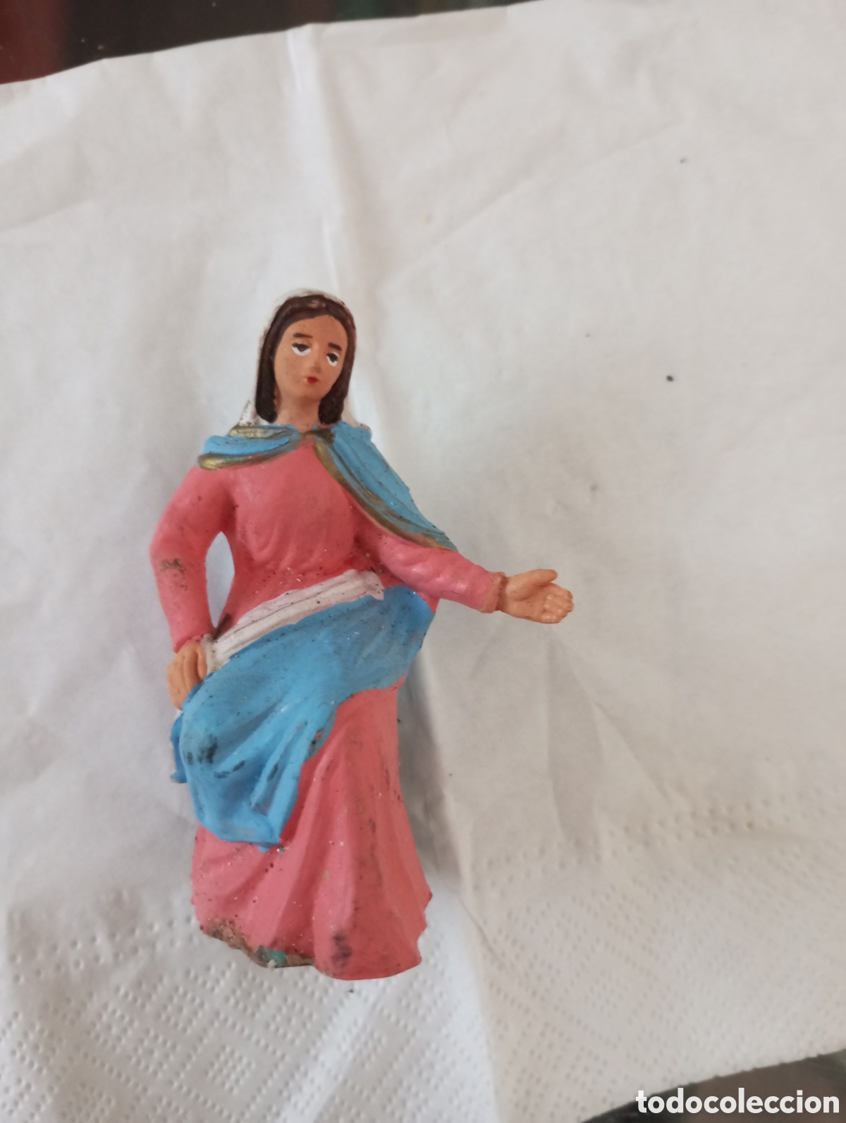 Coleccionismo: Figura de bel&eacute;n En resina o similar mide 8cms