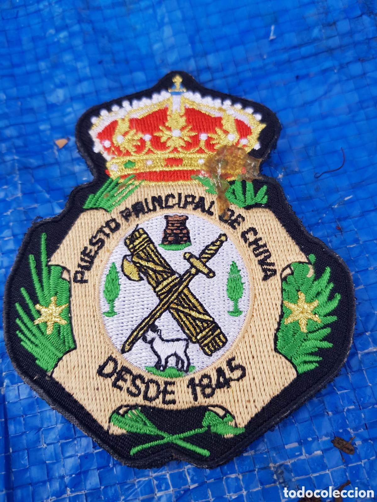 Coleccionismo: PARCHE DE LA GUARDIA CIVIL CHIVA