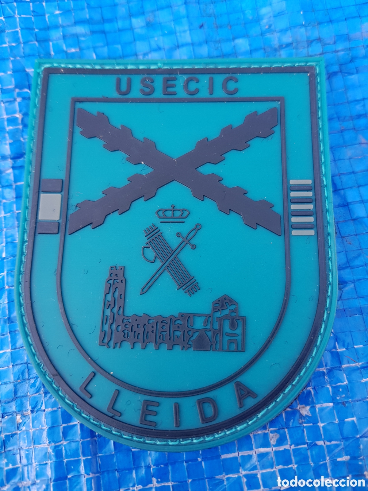 Coleccionismo: PARCHE DE LA GUARDIA CIVIL DE LLEIDA UCESIC
