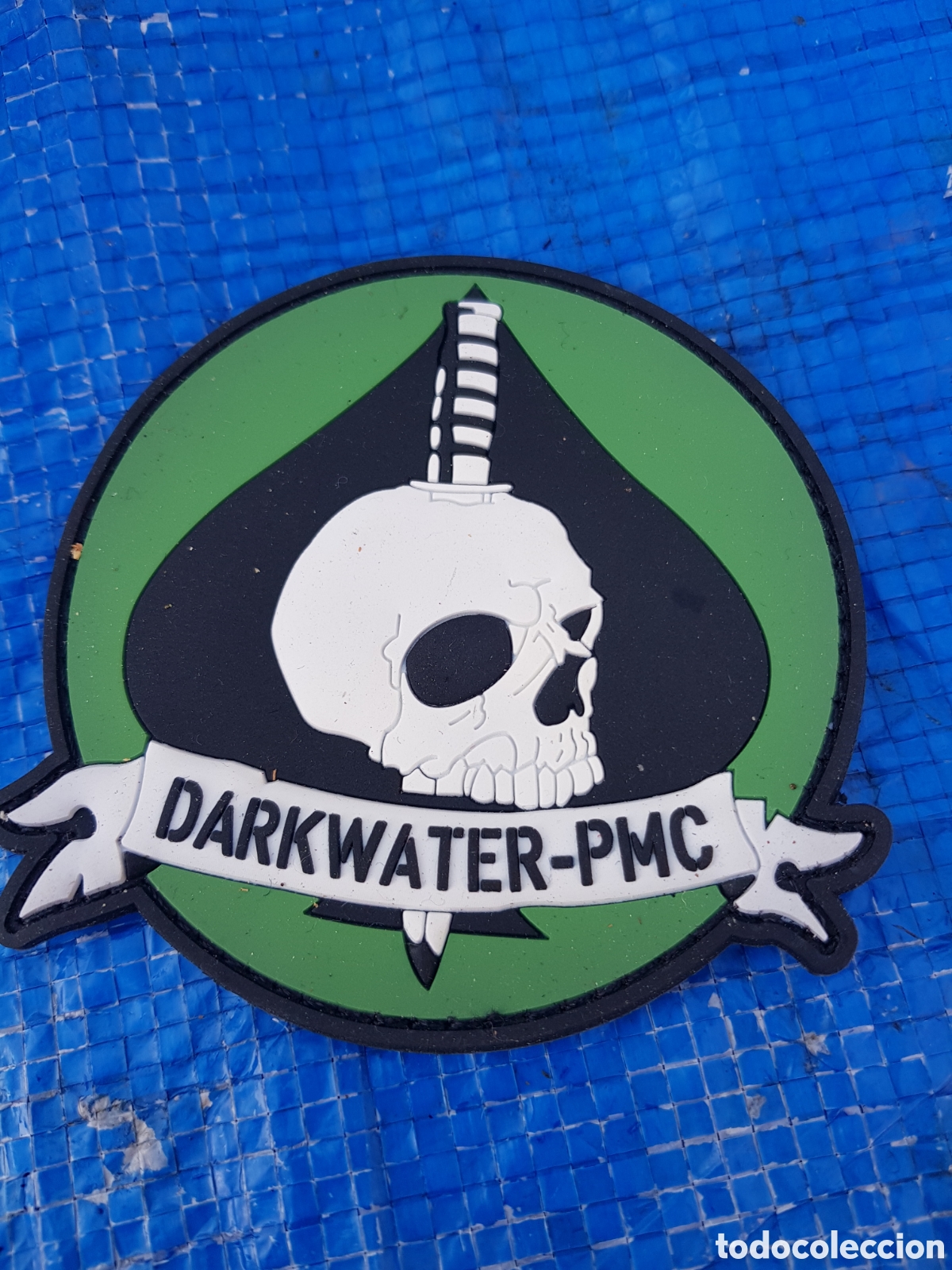 Coleccionismo: PARCHE DARKWATER PMC CON VELCRO. - Foto 1