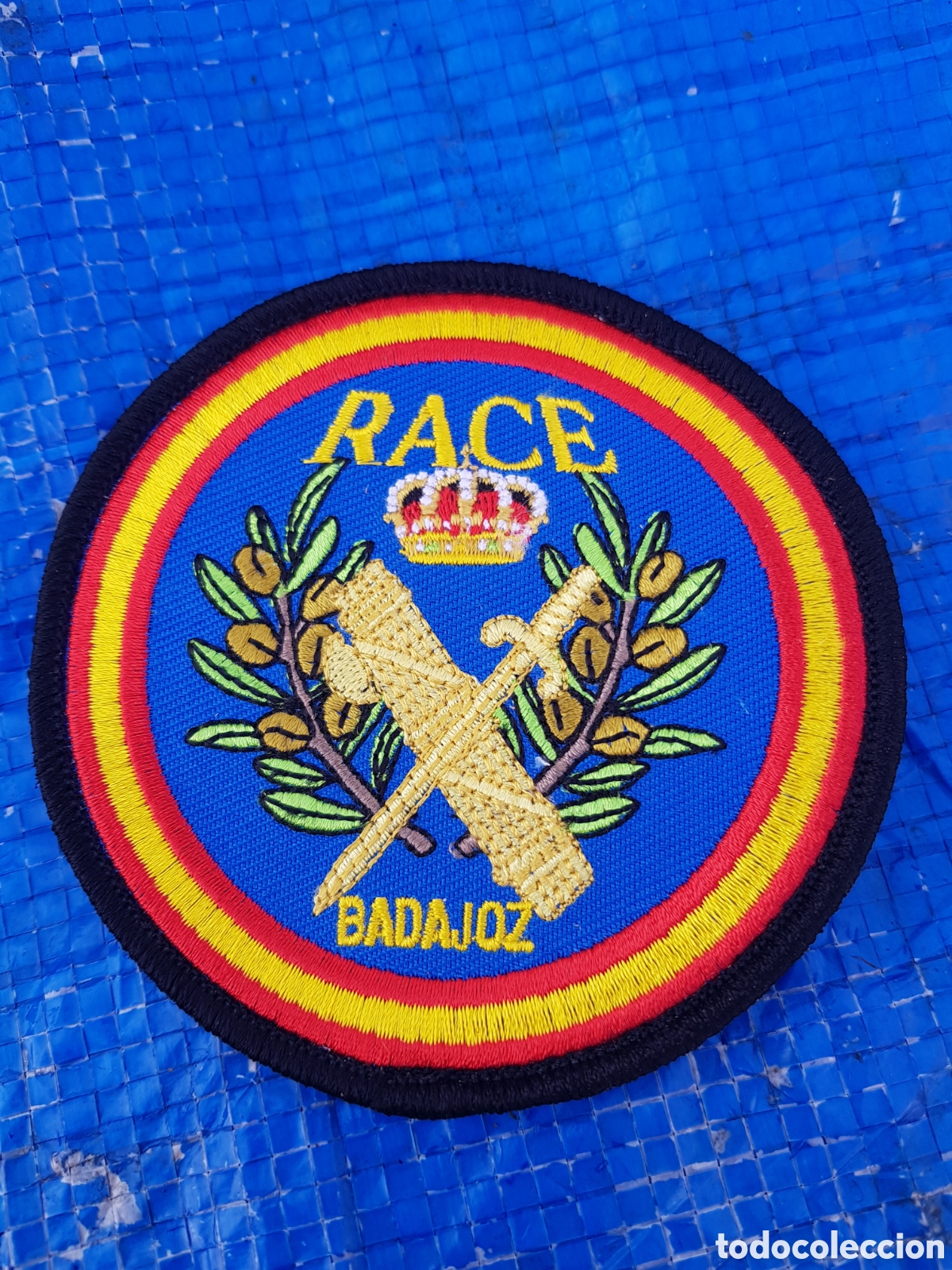 Coleccionismo: PARCHE DE LA GUARDIA CIVIL BADAJOZ RACE CON VELCRO
