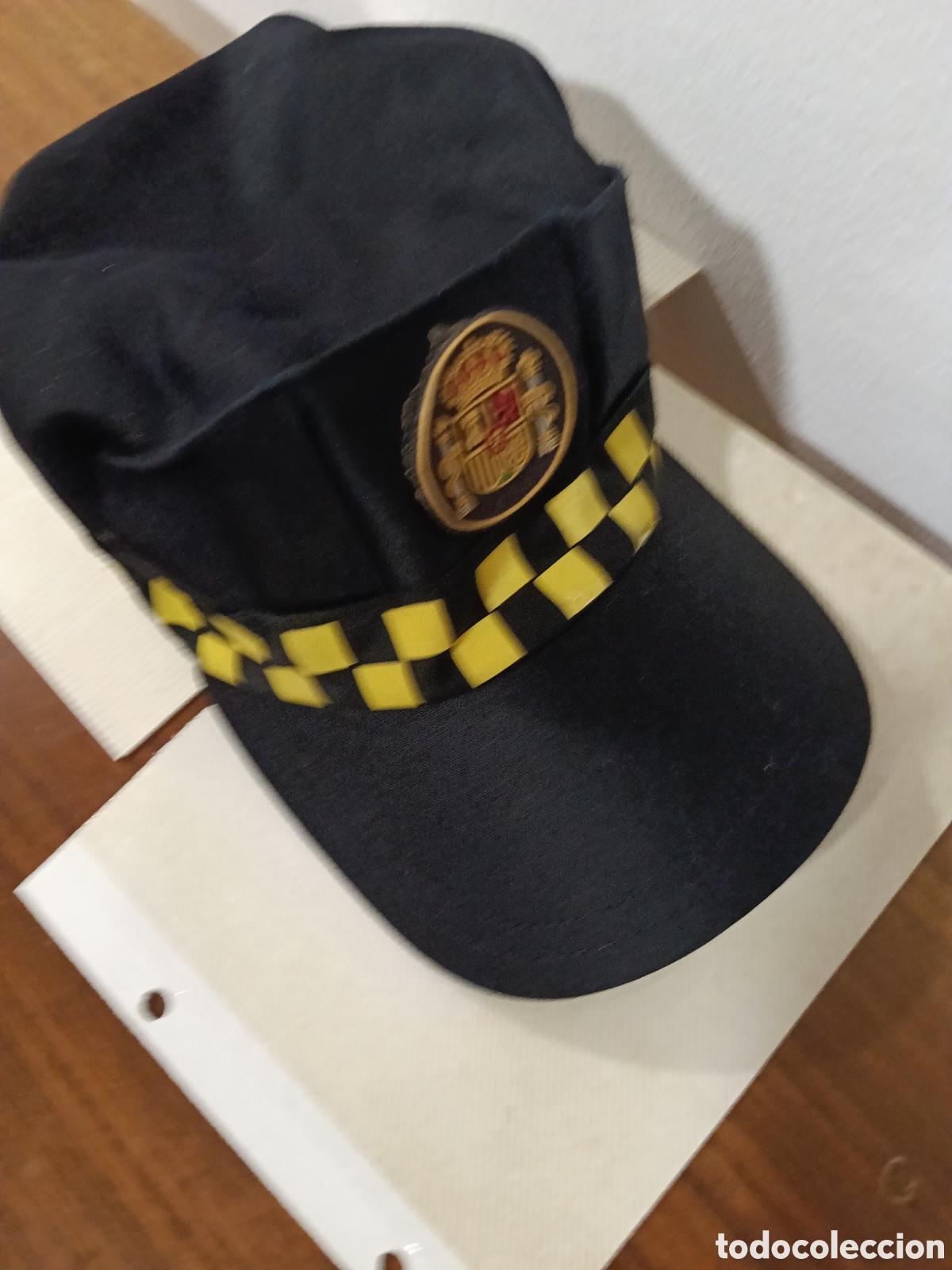 Coleccionismo: Gorra oficial polic&iacute;a - Foto 4