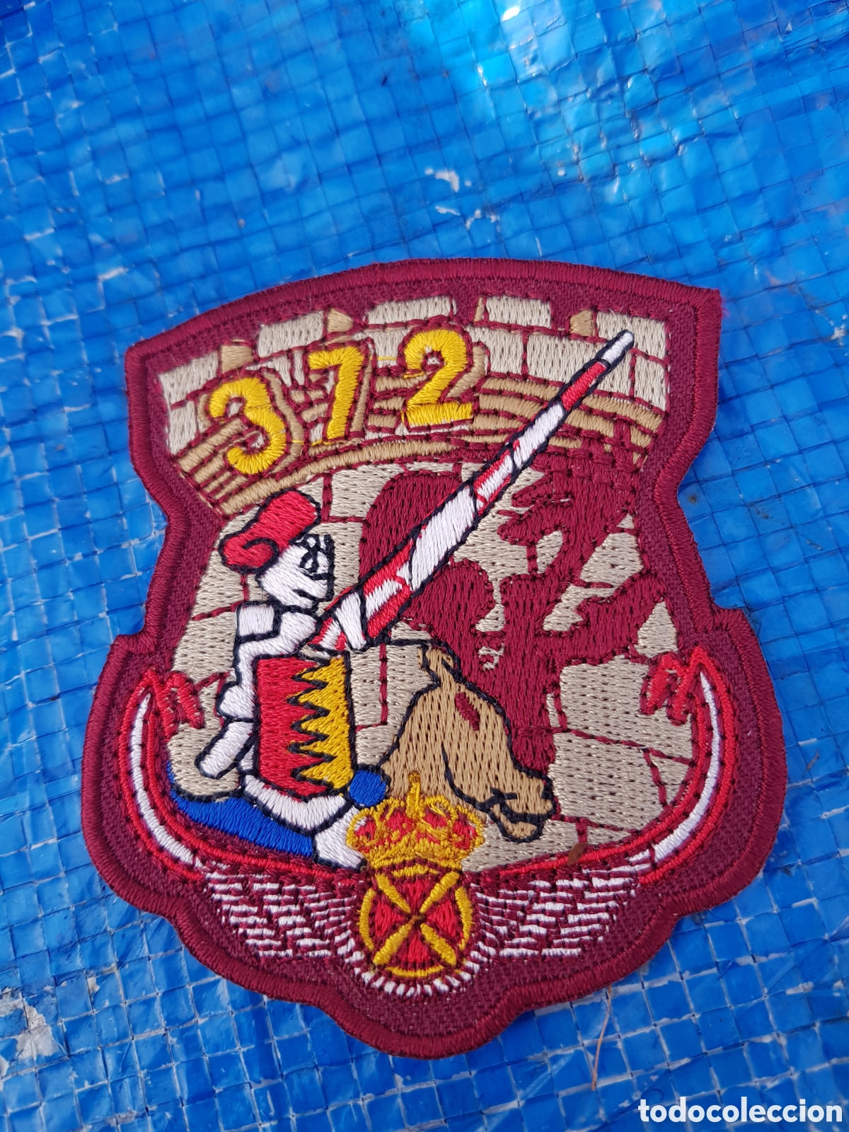 Coleccionismo: PARCHE AERON&Aacute;UTICA ESCUADR&Oacute;N 372