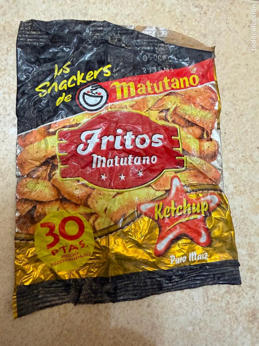 Coleccionismo: Envoltorio fritos ketchup - Foto 1