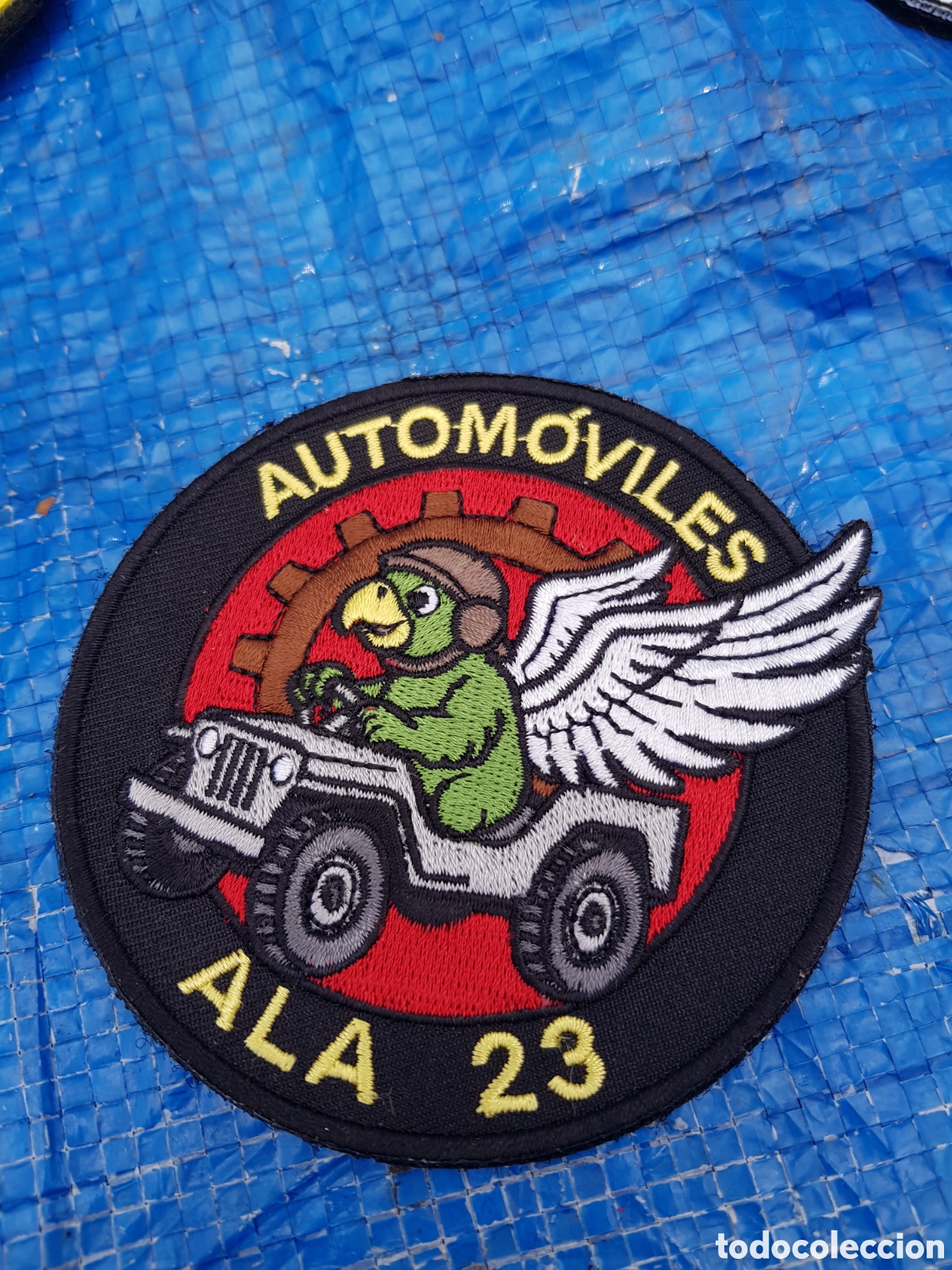 Sammeln: PARCHE AERON&Aacute;UTICA ALA 23 AUTOM&Oacute;VILES