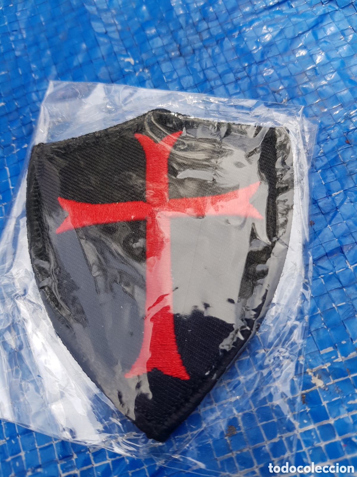 Coleccionismo: PARCHE DE LOS TEMPLARIOS CON VELCRO - Foto 1