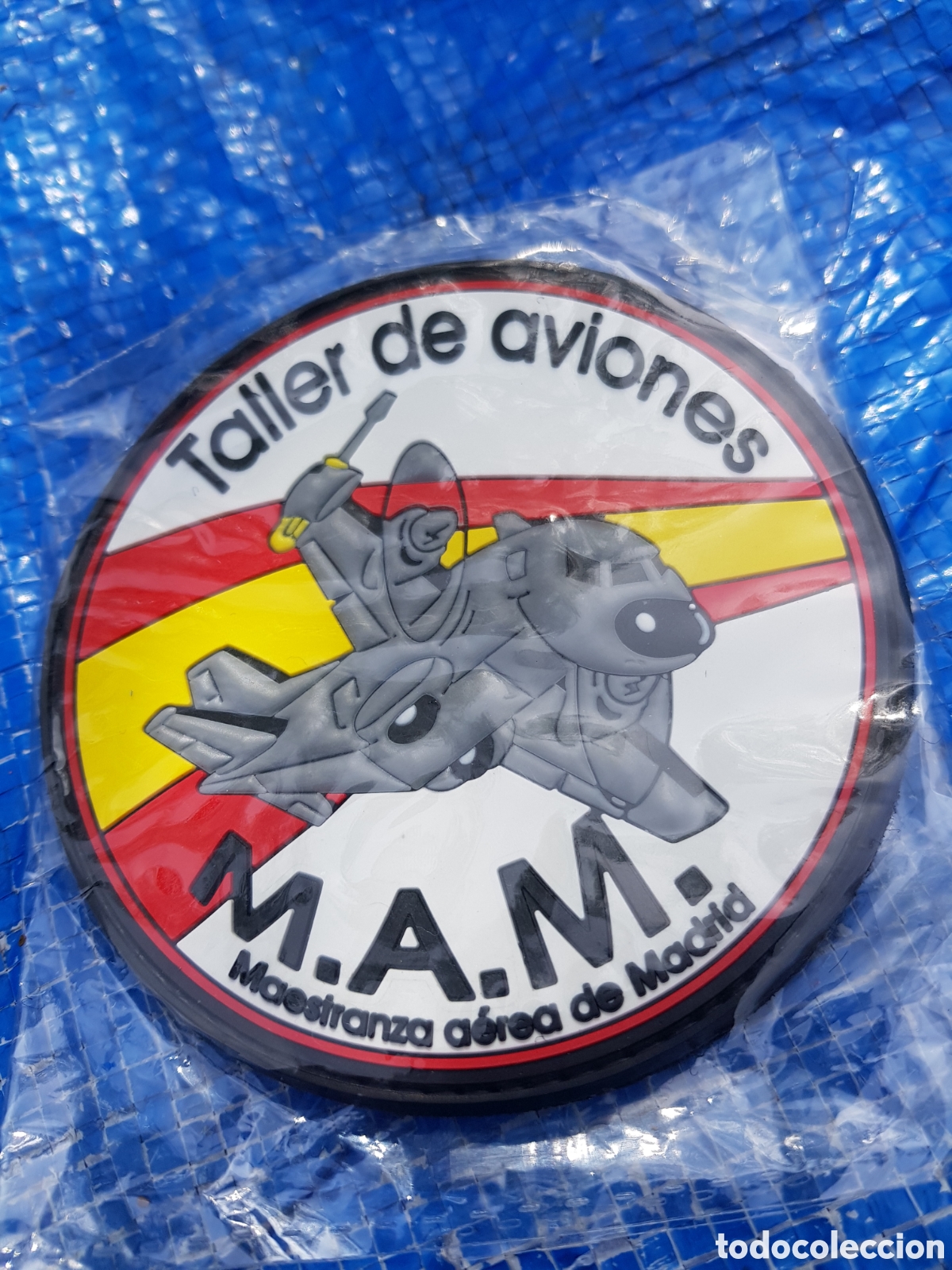 Coleccionismo: PARCHE AERON&Aacute;UTICA TALLERES MADRID