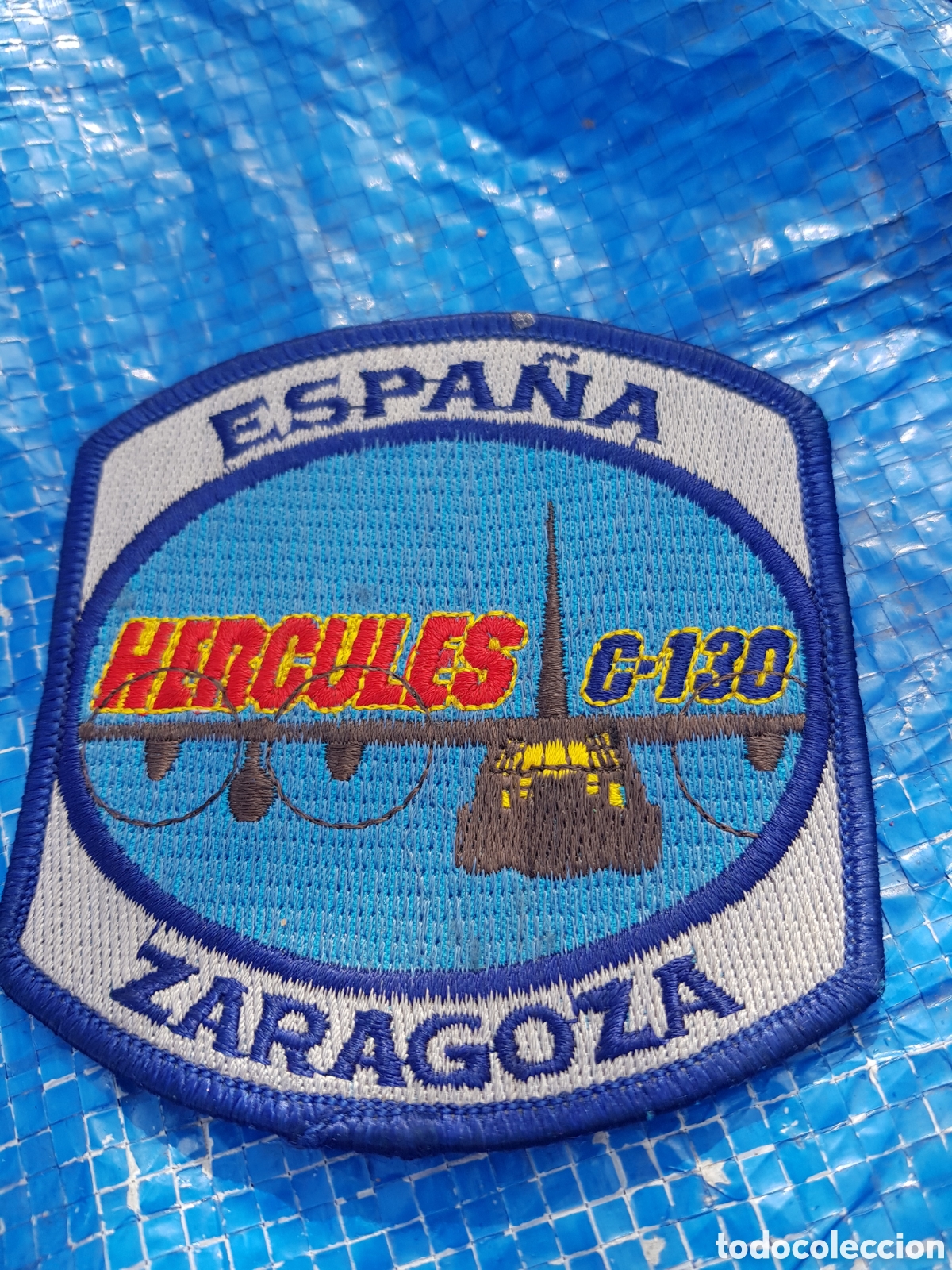 Coleccionismo: PARCHE AERON&Aacute;UTICA HERCULES 130 ZARAGOZA