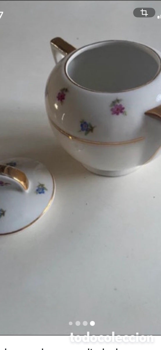Coleccionismo: Tetera de porcelana esmaltada Jager - Foto 3