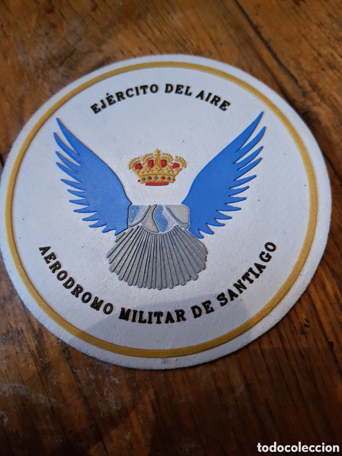 Coleccionismo: PARCHE AERON&Aacute;UTICA MILITAR SANTIAGO