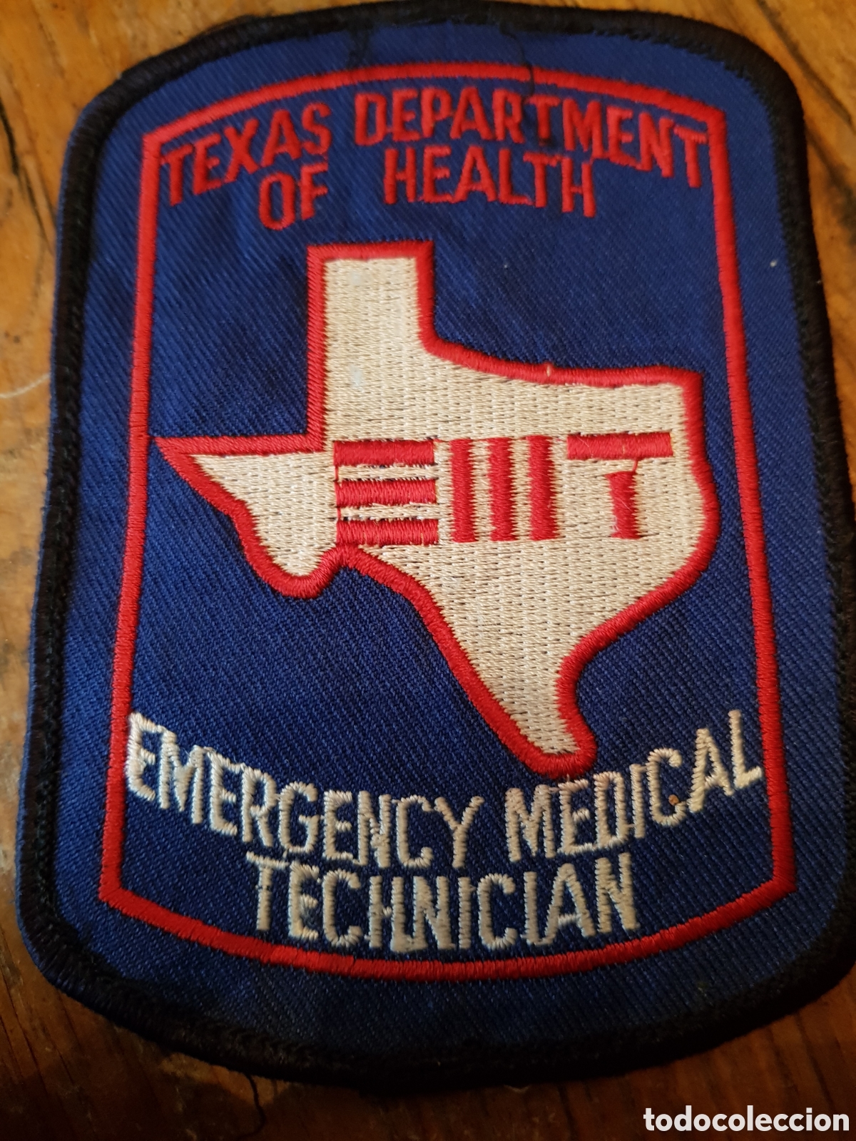 Coleccionismo: PARCHE BORDADO MEDICAL TEXAS - Foto 1