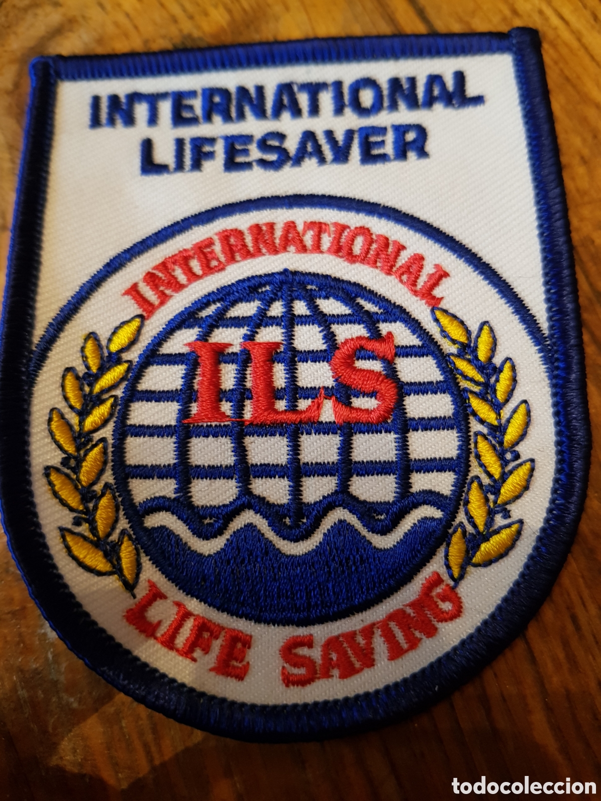 Coleccionismo: PARCHE BORDADO ILS LIFESAVER - Foto 1