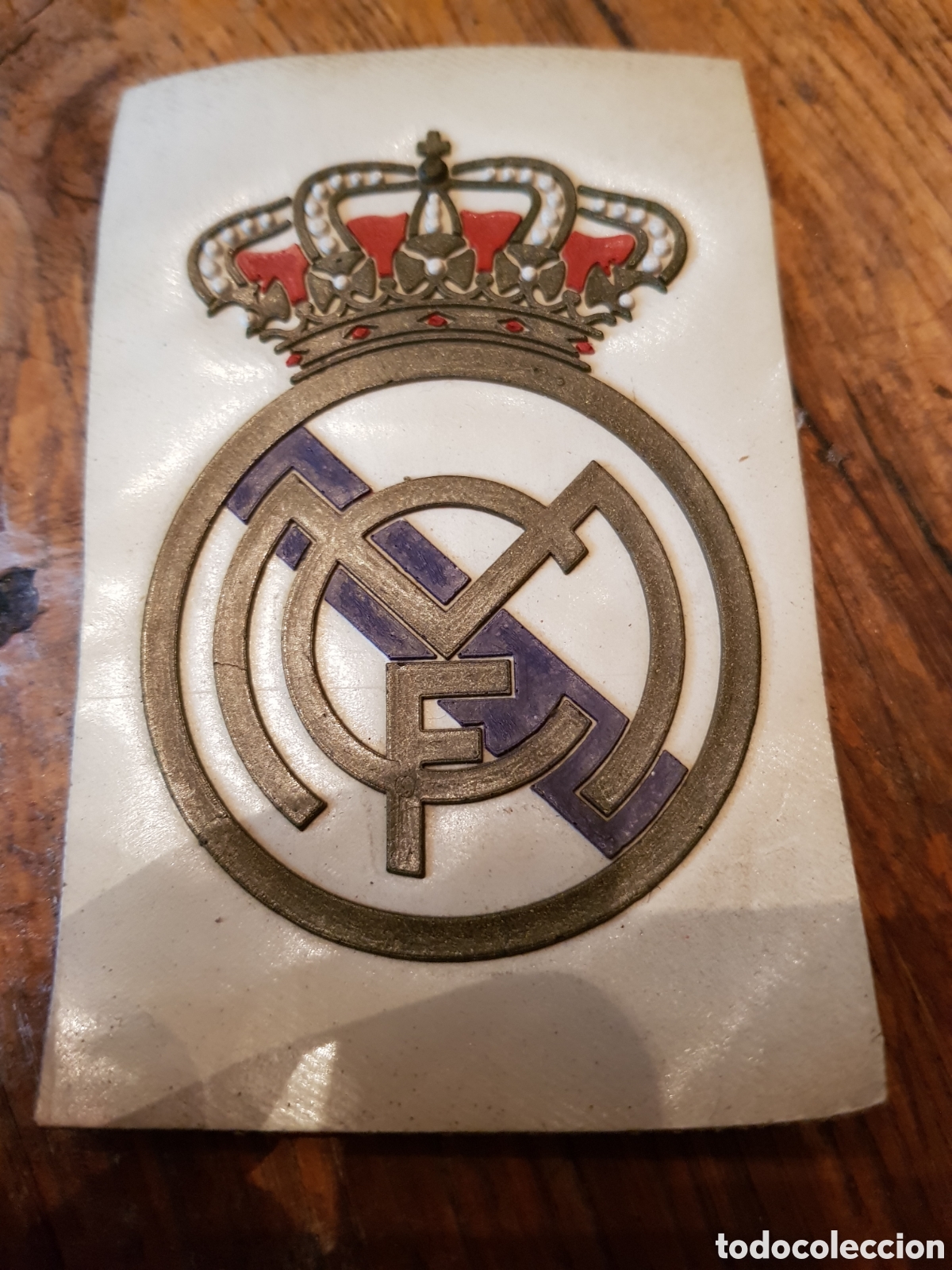 Coleccionismo: ANTIGUO PARCHE DEL REAL MADRID - Foto 1