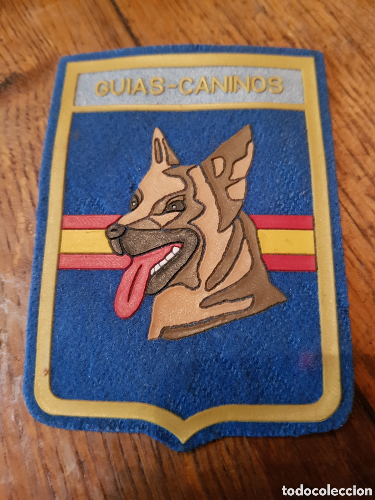 Coleccionismo: PARCHE GU&Iacute;AS CANINOS