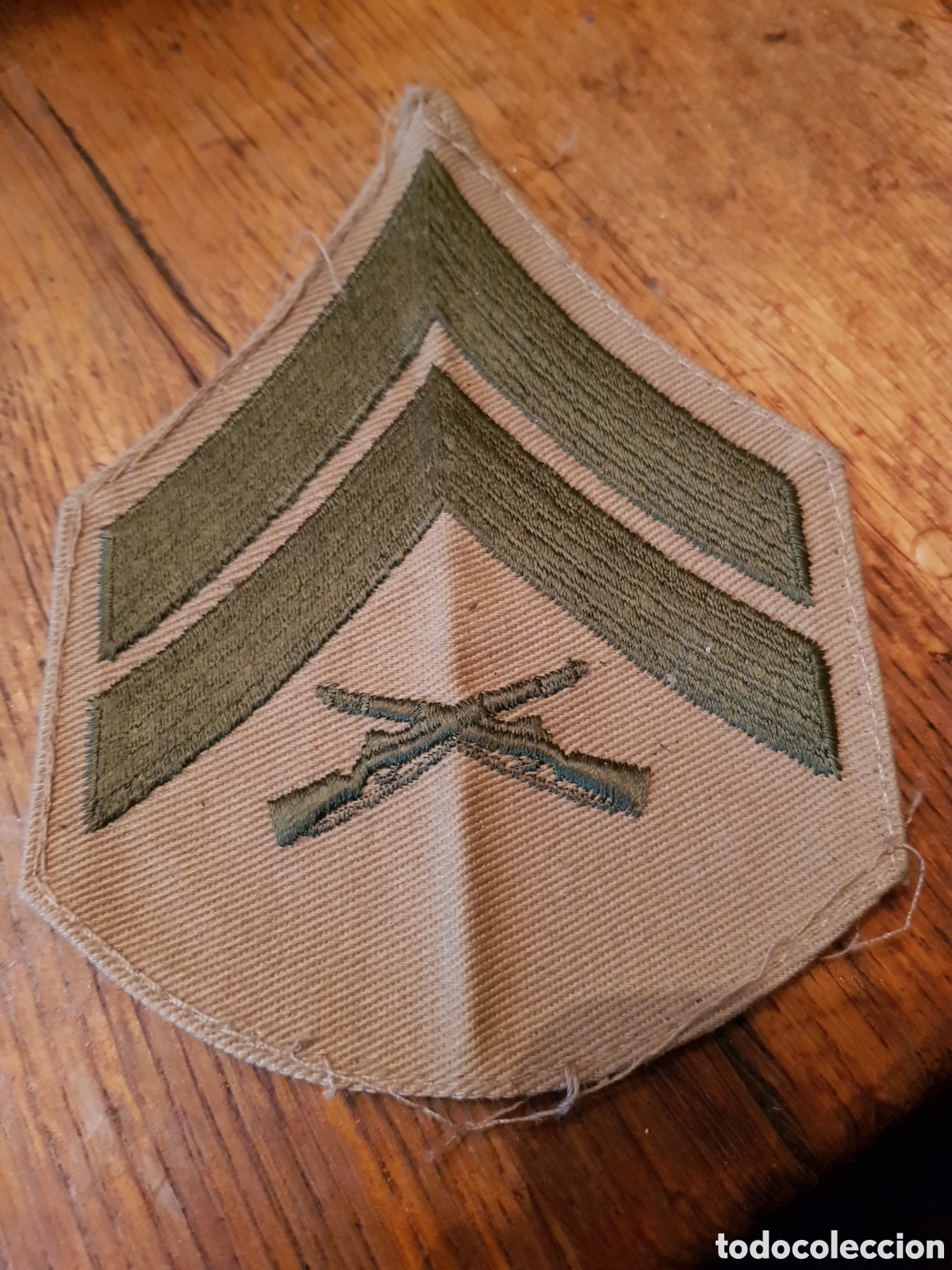 Coleccionismo: PARCHE BORDADO MILITAR