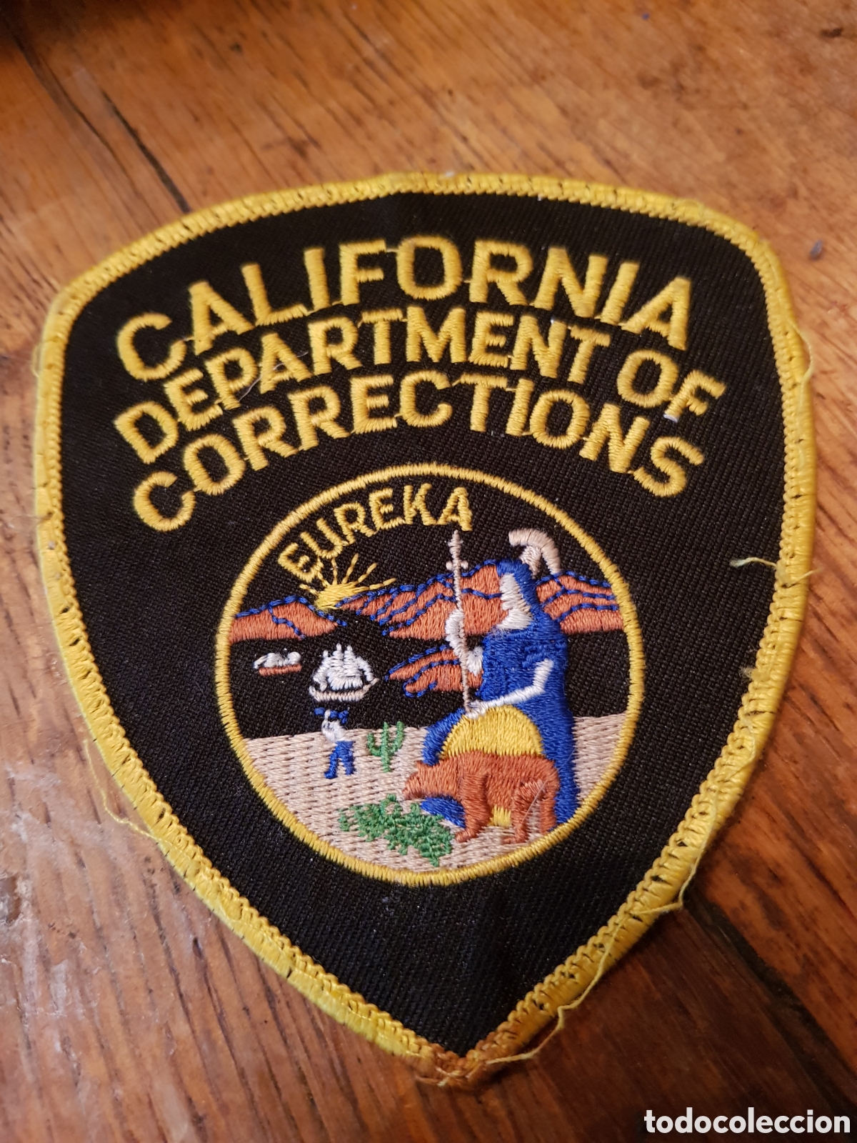 Coleccionismo: PARCHE BORDADO CALIFORNIA - Foto 1