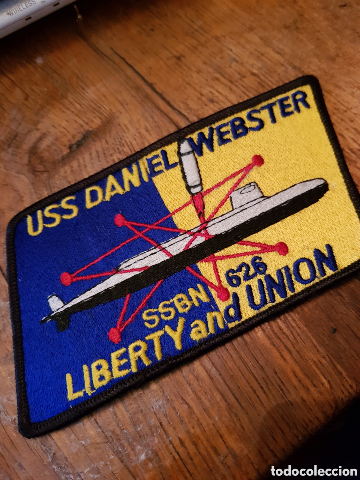 Coleccionismo: PARCHE BORDADO SSBN 626 SUBMARINO