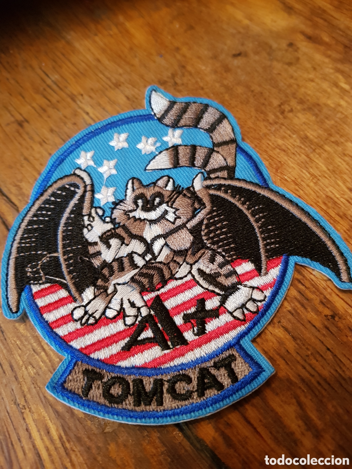 Coleccionismo: PARCHE BORDADO DE TOMCAT