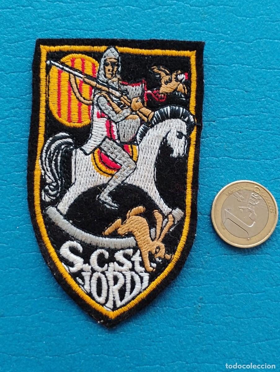 Coleccionismo: PARCHE DE TELA S.C. ST. JORDI