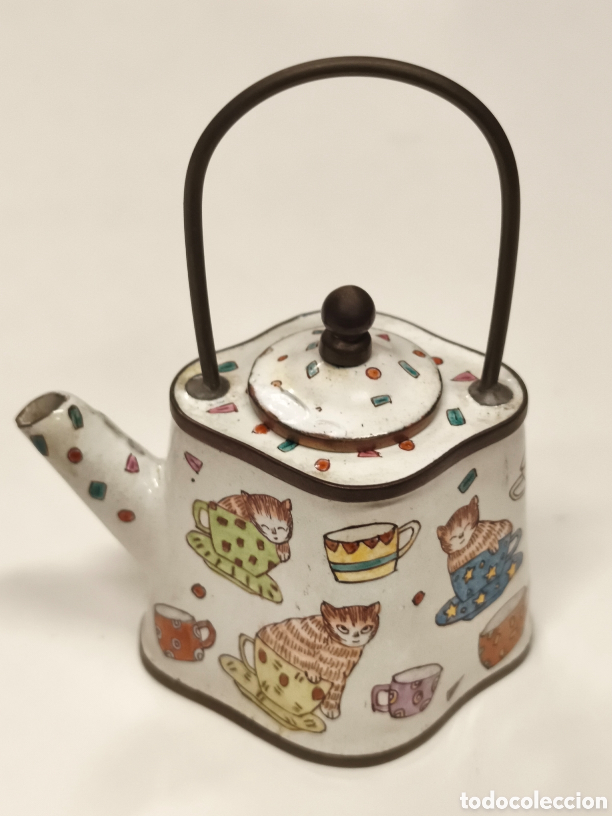 Coleccionismo: Tetera miniatura de Empress arts - Foto 2