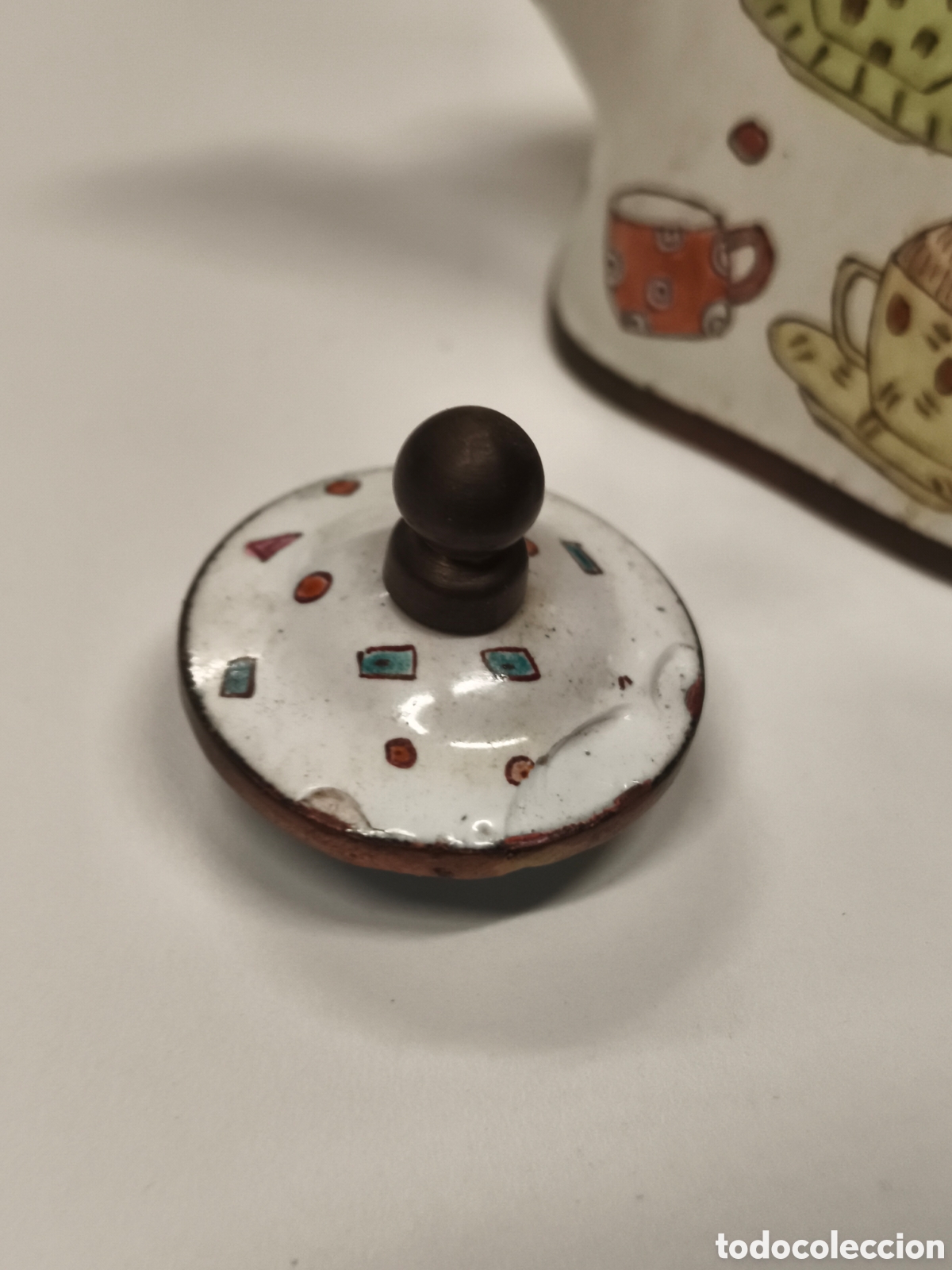 Coleccionismo: Tetera miniatura de Empress arts - Foto 4