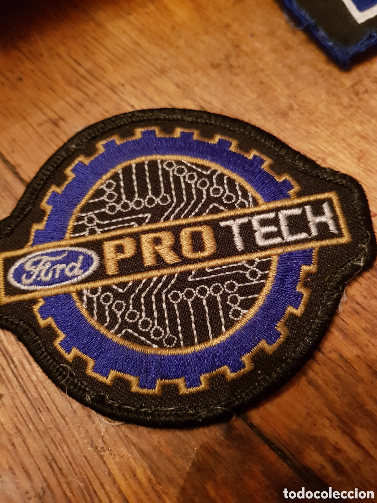 Coleccionismo: PARCHE BORDADO DE FORD PRO TECH - Foto 1